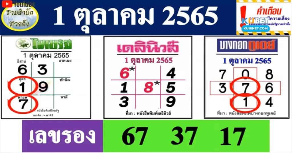 หวยไทยรัฐเดลินิวส์